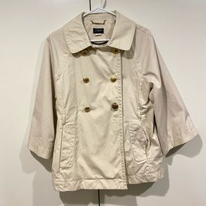J Crew jacket with gold buttons